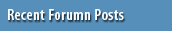recent forum posts